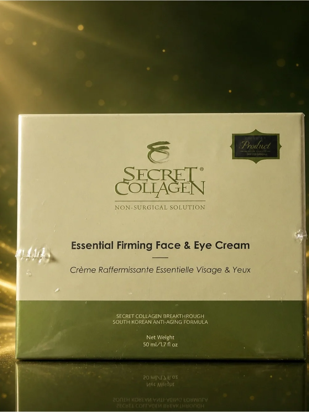 Essential Firming Face & Eye Cream — Green